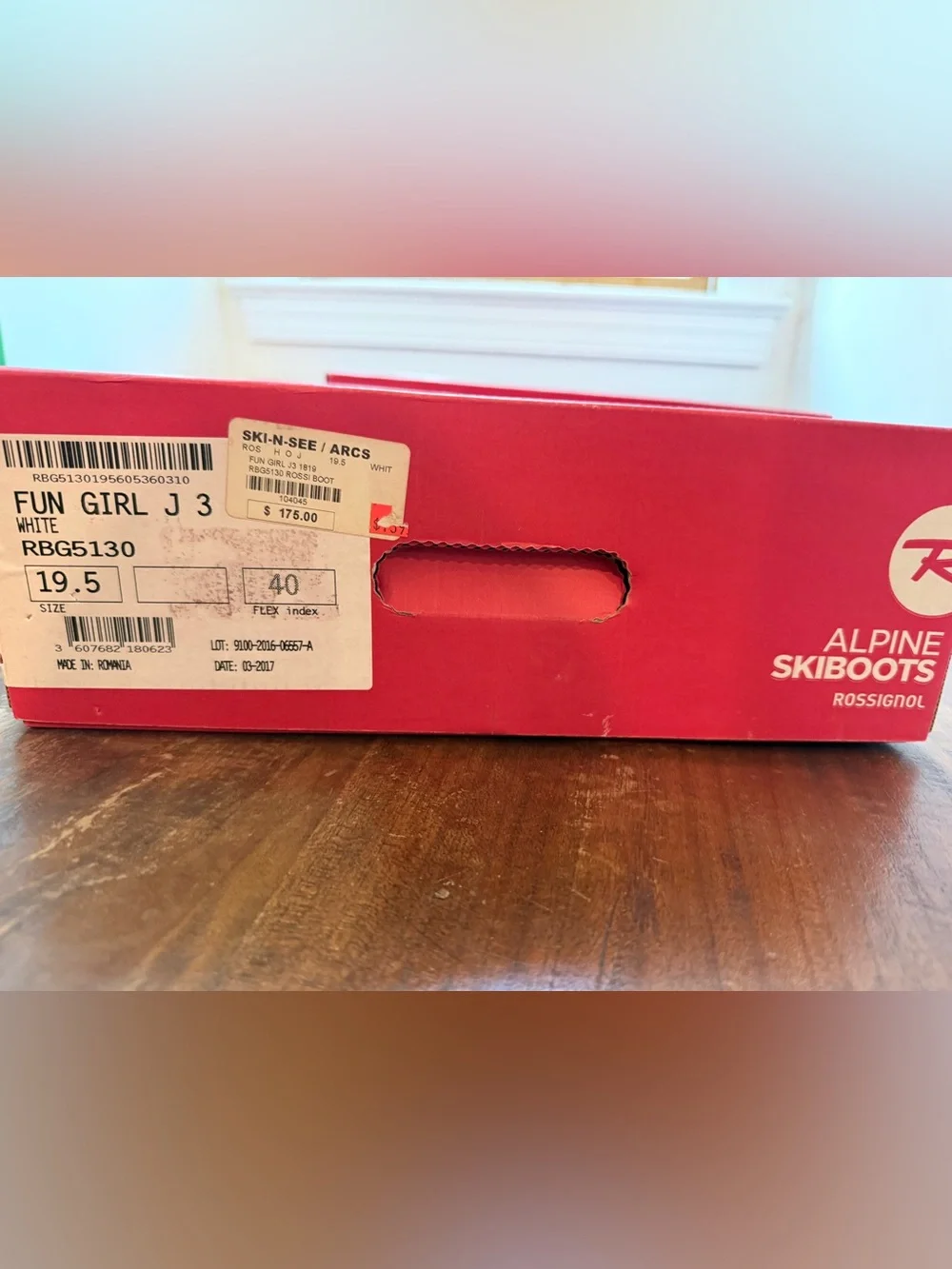 Rossignol Red Ski Boot Box